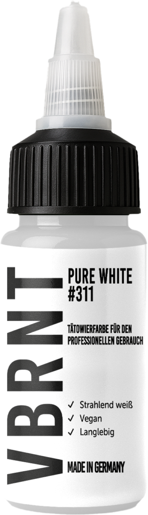Tattootinte weiß - PURE WHITE +311