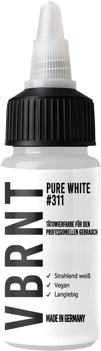 Tattootinte weiß - PURE WHITE +311